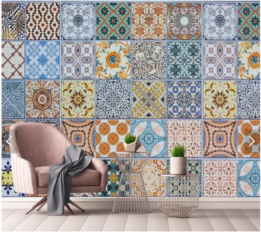 Custom retro papel DE parede, abstract mosaic pattern tile mural for living room bedroom sofa background wall decoration wallpap
Custom retro papel DE parede, abstract mosaic pattern tile mural for living room bedroom sofa background wall decoration wallpap