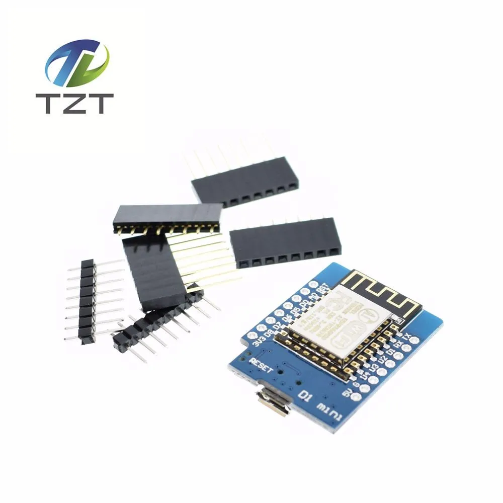 10pcs Smart Electronics D1 mini - Mini NodeMcu 4M bytes Lua WIFI Internet of Things development board based ESP8266 by WeMos
10pcs Smart Electronics D1 mini - Mini NodeMcu 4M bytes Lua WIFI Internet of Things development board based ESP8266 by WeMos