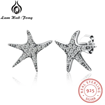 925 Sterling Silver Jewelry Trendy Style Stud Earrings Star Shape For Women Anniversary Cute Gift ( Lam Hub Fong )
925 Sterling Silver Jewelry Trendy Style Stud Earrings Star Shape For Women Anniversary Cute Gift ( Lam Hub Fong )