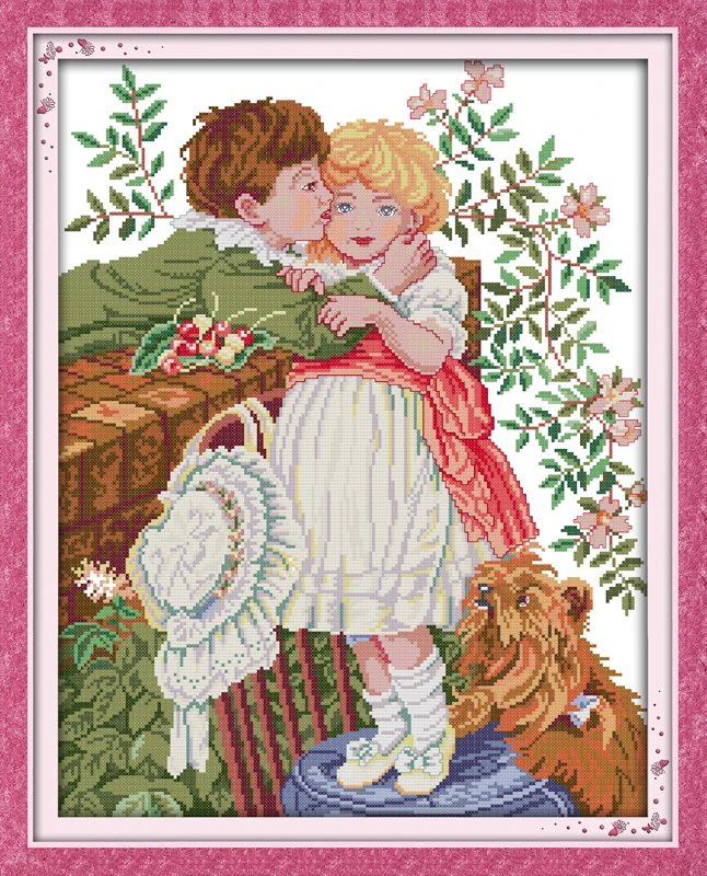Innocence(2) Counted 11CT Printed 14CT DMC Cross Stitch Set DIY Chinese Cotton Cross-stitch Kit Embroidery Needlework
Innocence(2) Counted 11CT Printed 14CT DMC Cross Stitch Set DIY Chinese Cotton Cross-stitch Kit Embroidery Needlework