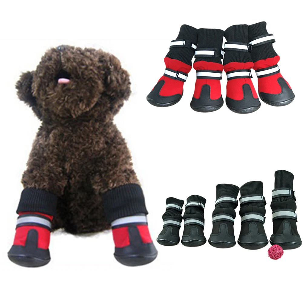 TINGHAO 4Pcs Small Large Pet Puppy Dog Waterproof Shoes Socks Anti-skid Rain Boots
TINGHAO 4Pcs Small Large Pet Puppy Dog Waterproof Shoes Socks Anti-skid Rain Boots