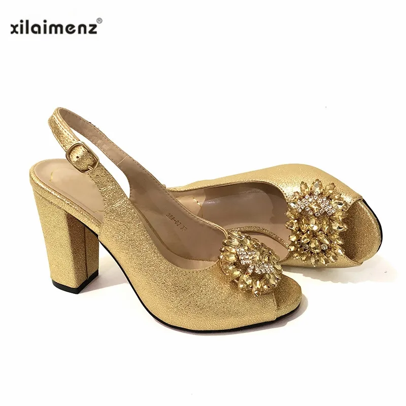 Women Sandals Fashion High Heels Shoes Gold Color Shoes Women bridal Wedding Ladies Shoes for Party
Women Sandals Fashion High Heels Shoes Gold Color Shoes Women bridal Wedding Ladies Shoes for Party
