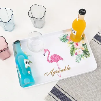 S/M/L Durable Cartoon Rectangular Storage Tray Household Creative Flamingo Bread Fruit Drink Breakfast Tea Cup Decoration Plate
S/M/L Durable Cartoon Rectangular Storage Tray Household Creative Flamingo Bread Fruit Drink Breakfast Tea Cup Decoration Plate