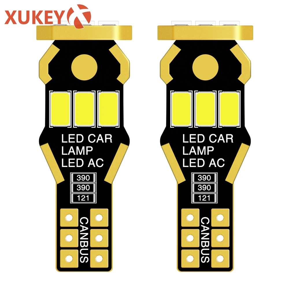 Xukey T15 W16W 912 921 LED Bulbs Car Reverse Parking Backup Lights Error Free CANBUS Brake Tail Side Indicator Lamps White
Xukey T15 W16W 912 921 LED Bulbs Car Reverse Parking Backup Lights Error Free CANBUS Brake Tail Side Indicator Lamps White
