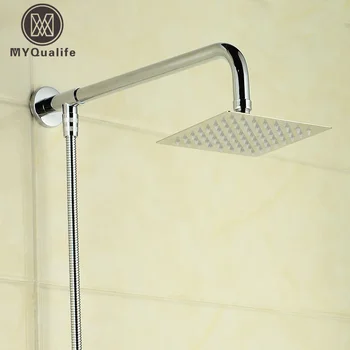 Free Shipping 6-inch Stainless Steel Ultrathin Shower Head +59" Stainless Steel Hose + 15" Shower Arm
Free Shipping 6-inch Stainless Steel Ultrathin Shower Head +59" Stainless Steel Hose + 15" Shower Arm