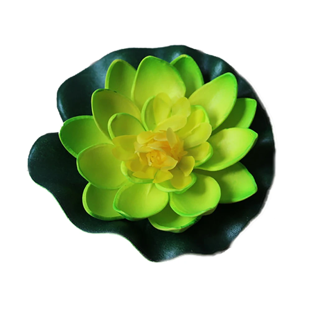 Artificial Floating Lotus Flowers For Home Garden Pond Aquarium Wedding Decor(Green)1 Pc Green
Artificial Floating Lotus Flowers For Home Garden Pond Aquarium Wedding Decor(Green)1 Pc Green
