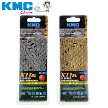 

Free shipping kmc x11sl gold 116 links,11speed geschwindigkeit, silber Verhindern rost Extra Licht mtb rennrad fahrrad kette