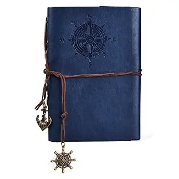 Dark Blue Vintage Classic String PU Leather Blank Notebook Diary Travel Journal Note Book Pirate Notepad
Dark Blue Vintage Classic String PU Leather Blank Notebook Diary Travel Journal Note Book Pirate Notepad