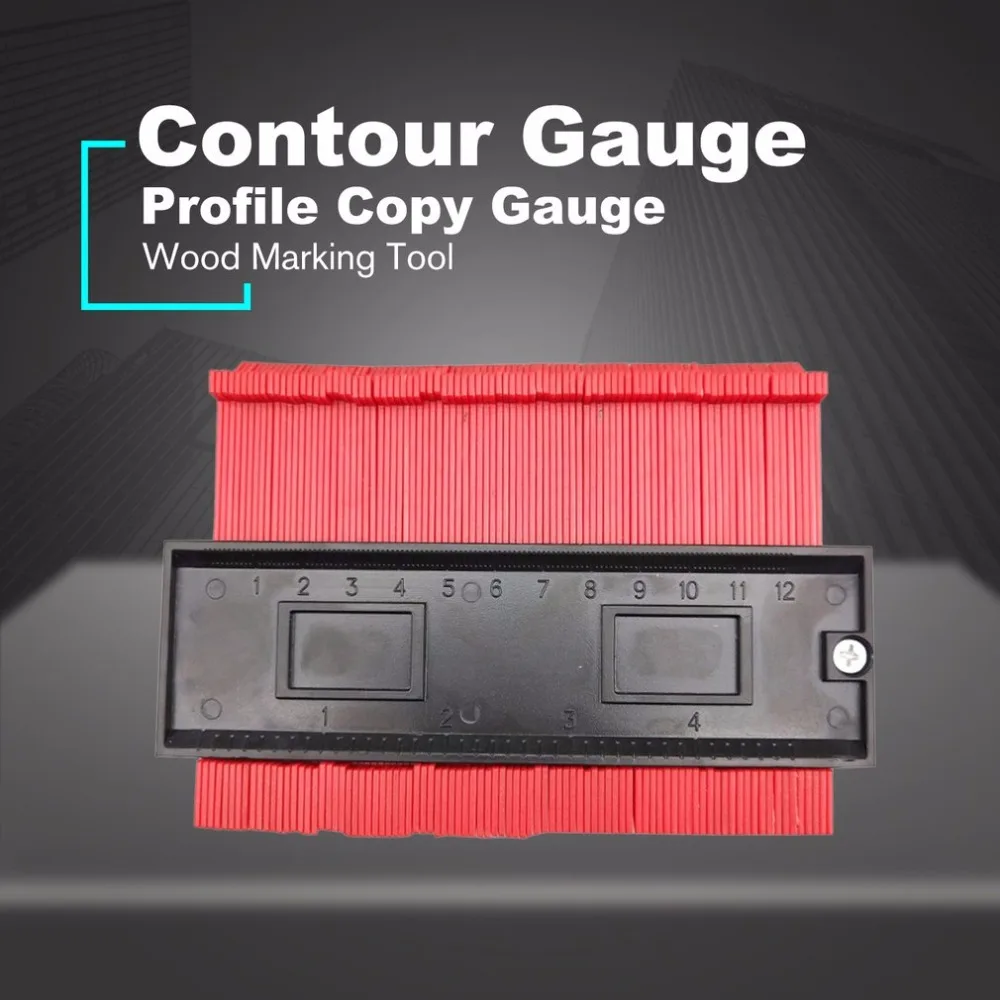Contour Gauge Plastic Profile Copy Gauge Duplicator Standard Wood Marking Tool Tiling Laminate Tiles General Tools
Contour Gauge Plastic Profile Copy Gauge Duplicator Standard Wood Marking Tool Tiling Laminate Tiles General Tools