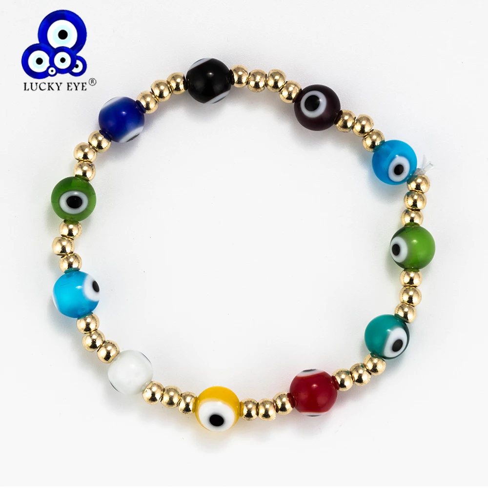 Lucky Eye Colorful Beaded Bracelet Evil Eye Beads Bracelet For Women Men Balance Yoga Jewelry Adjustable EY6143
Lucky Eye Colorful Beaded Bracelet Evil Eye Beads Bracelet For Women Men Balance Yoga Jewelry Adjustable EY6143