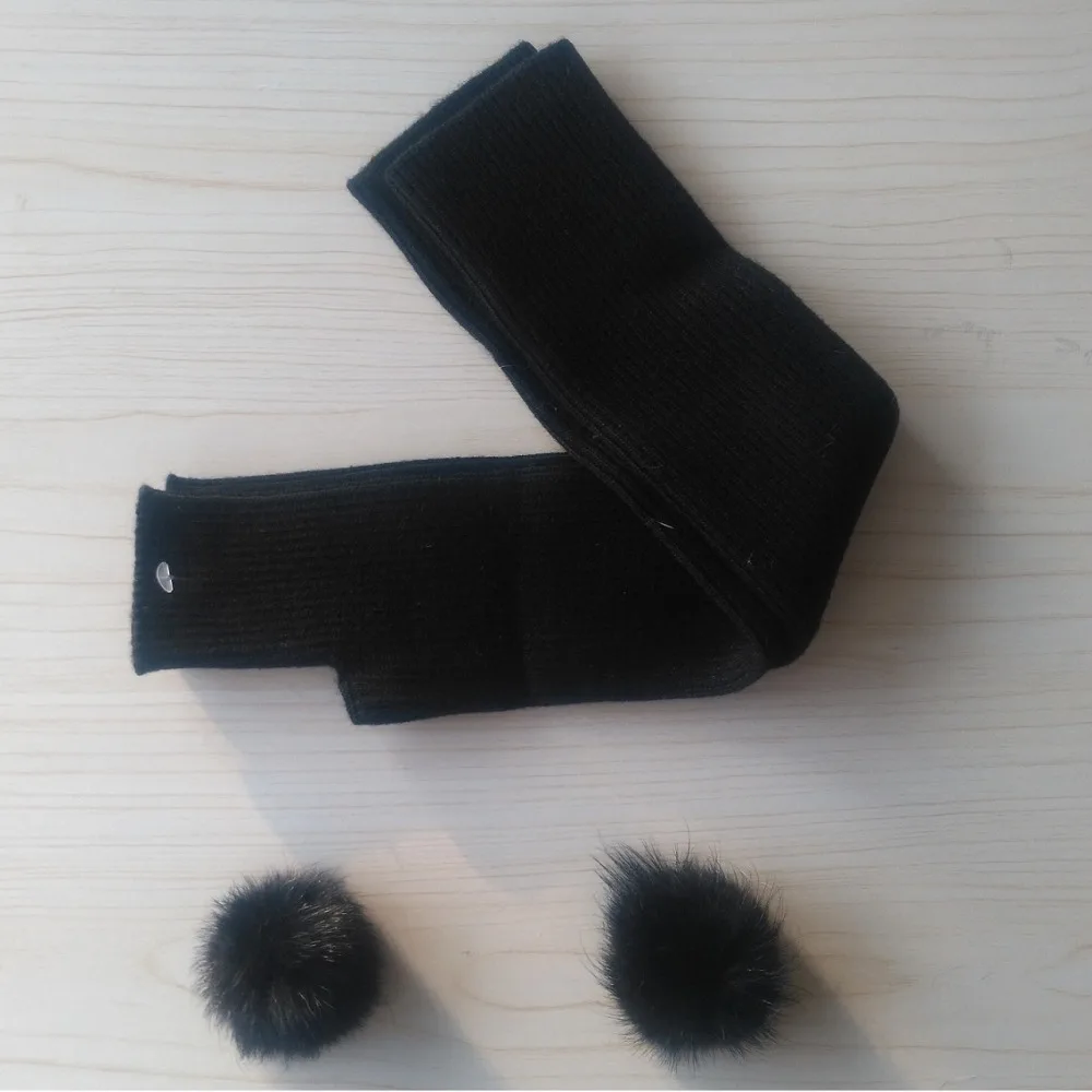 3 Pieces Set Winter Clearance Sale Wool Fingerless Glove for Women Real Mink Fur Shoes Clips Cashmere Women Arm Warmer
3 Pieces Set Winter Clearance Sale Wool Fingerless Glove for Women Real Mink Fur Shoes Clips Cashmere Women Arm Warmer