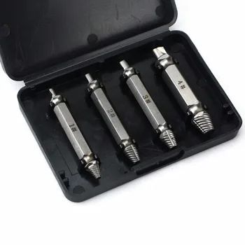 4Pcs/Set Carpentry Damaged Screw Extractor Drill Guide Easy Out Remove Broken Bolt Stud Disassemble Screws Tack Tool Set
4Pcs/Set Carpentry Damaged Screw Extractor Drill Guide Easy Out Remove Broken Bolt Stud Disassemble Screws Tack Tool Set