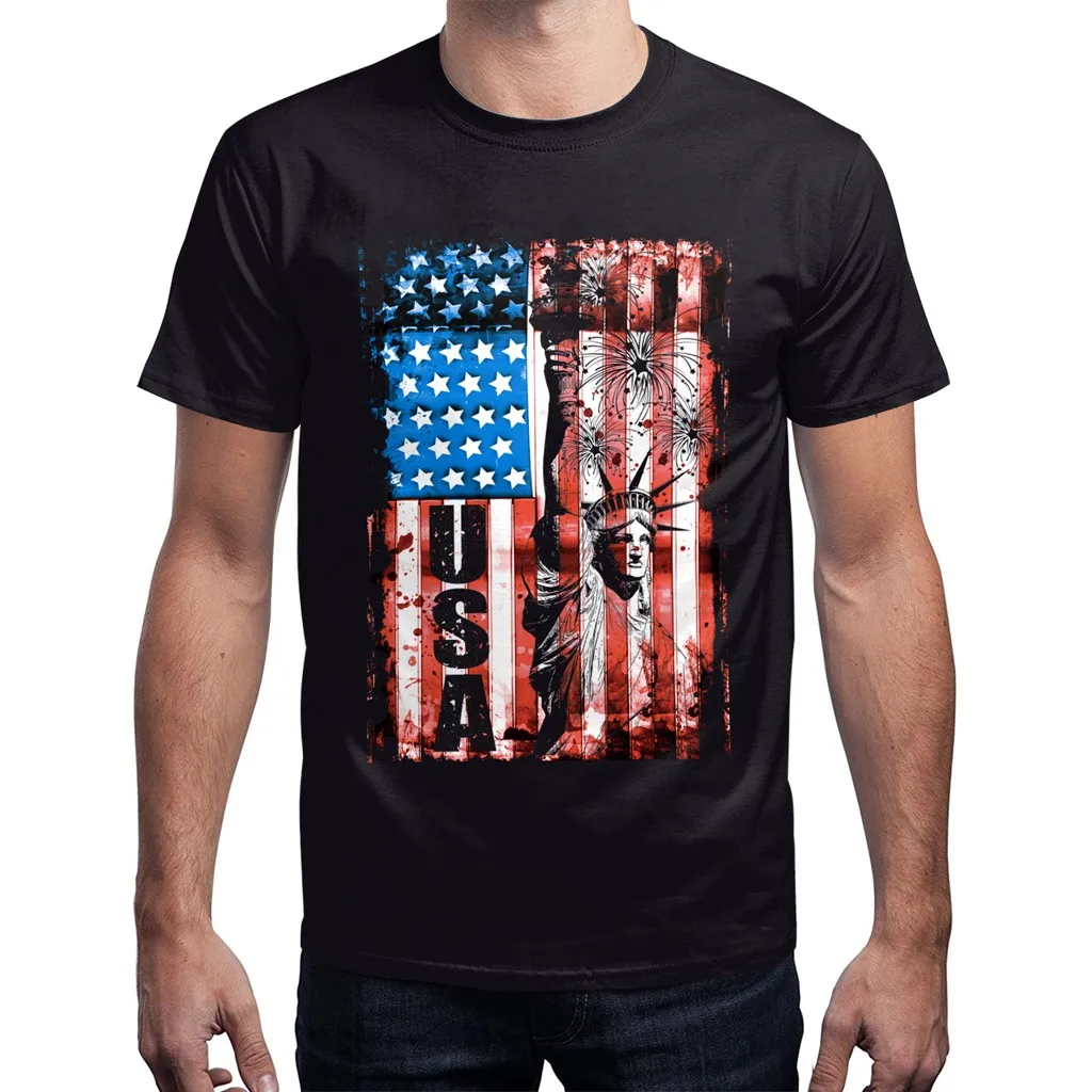 feitong Men's tee shirt camiseta Summer 3D USA Flag Casual Printed Men Shirts Streetwear Comfort Loose T-Shirt Tops ropa hombre
feitong Men's tee shirt camiseta Summer 3D USA Flag Casual Printed Men Shirts Streetwear Comfort Loose T-Shirt Tops ropa hombre