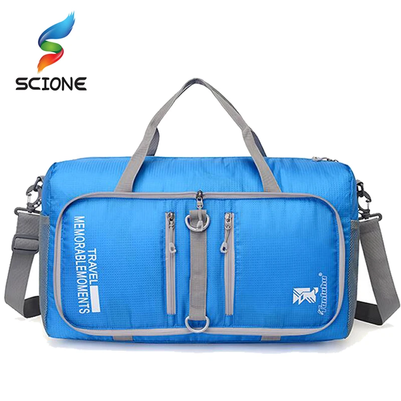 Sports Foldable Shoulder Bag Unisex Large Capacity Travel Handbag Waterproof Nylon Gym Bag Travel Luggage Fitness Duffle Bags
Sports Foldable Shoulder Bag Unisex Large Capacity Travel Handbag Waterproof Nylon Gym Bag Travel Luggage Fitness Duffle Bags