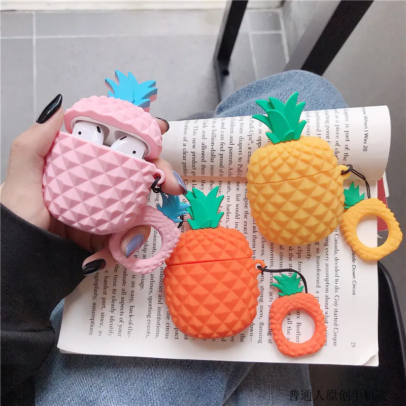 Funny Cute Pineapple Case For Airpods Cover Cartoon Bluetooth Earphone Case For Aipods Accessories Couples Headphone Case
Funny Cute Pineapple Case For Airpods Cover Cartoon Bluetooth Earphone Case For Aipods Accessories Couples Headphone Case