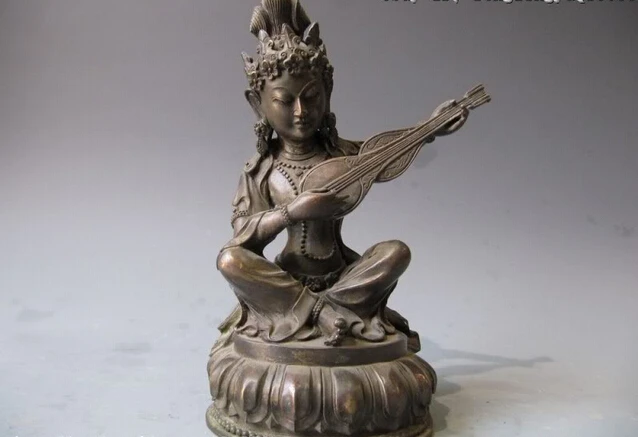 fast shipping USPS to USA S0344 Tibet Buddhism pure bronze Copper lute Fairies Kwan-yin Guan yin Buddha statue
fast shipping USPS to USA S0344 Tibet Buddhism pure bronze Copper lute Fairies Kwan-yin Guan yin Buddha statue