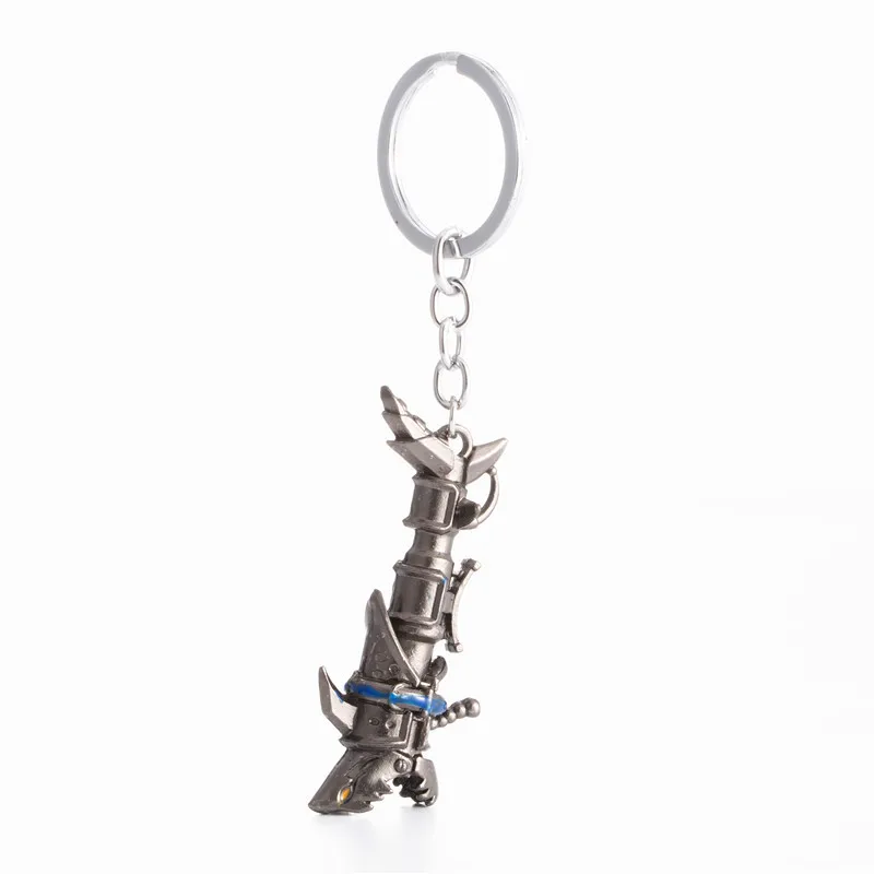 League of legendes LOL Jinx Darts Weapon keychain High quality Shells cannon Keychain Metal Key Rings Cosplay Gift | Украшения и
