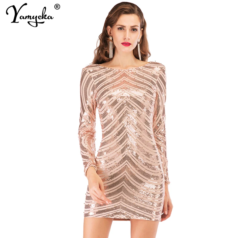 Sexy Elegant Long sleeve Sequins Dress women Black White Gold Beading party dress club bodycon Christmas Dresses vestidos mujer
Sexy Elegant Long sleeve Sequins Dress women Black White Gold Beading party dress club bodycon Christmas Dresses vestidos mujer