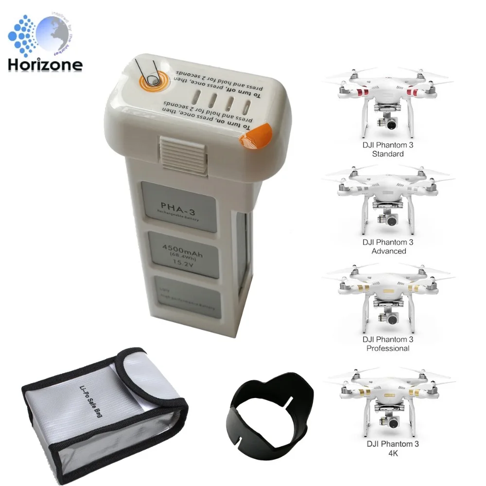 SHIP FROM RUSSIA Replacement Battery for DJI Phantom 3 battery Phantom 3 SE Advanced drone battery free Safety bag lens hood
SHIP FROM RUSSIA Replacement Battery for DJI Phantom 3 battery Phantom 3 SE Advanced drone battery free Safety bag lens hood
