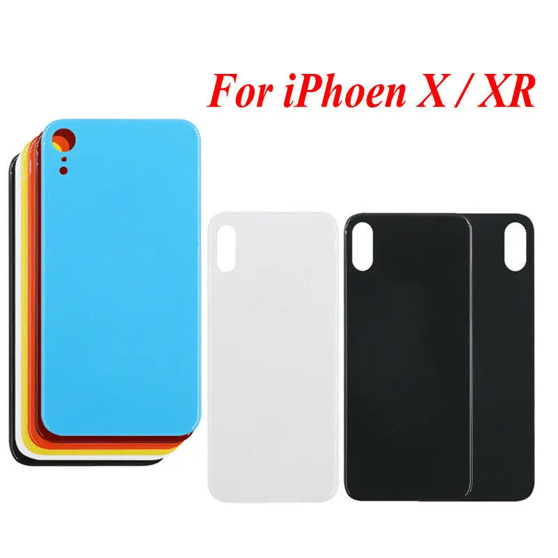 For Apple iPhone X XR Battery Glass Cover Back Panel Rear Door Housing Case For iPhone X XR Back Glass Cover Replacement Parts
For Apple iPhone X XR Battery Glass Cover Back Panel Rear Door Housing Case For iPhone X XR Back Glass Cover Replacement Parts