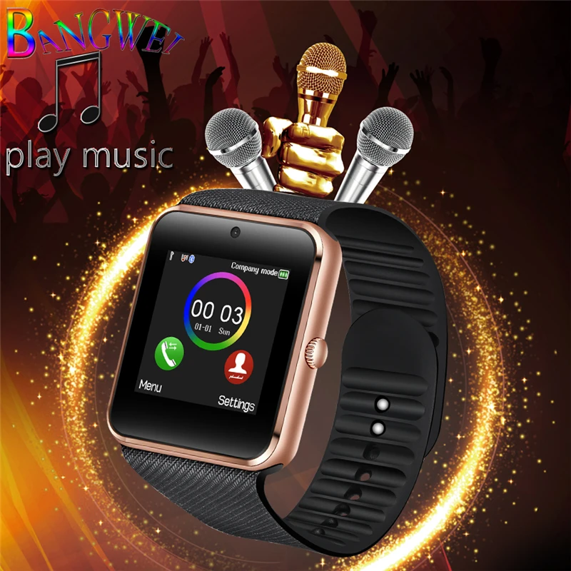BANGWEI Bluetooth Smart Watch Men Sport Watch Pedometer LED Color Touch Screen Support SIM Camera Smartwatch Relogio inteligente
BANGWEI Bluetooth Smart Watch Men Sport Watch Pedometer LED Color Touch Screen Support SIM Camera Smartwatch Relogio inteligente