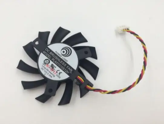Video card fan diameter 6.5 cm hole spacing 4.0 cm PLA07010S12H 0.35A 2/3 line fan
Video card fan diameter 6.5 cm hole spacing 4.0 cm PLA07010S12H 0.35A 2/3 line fan