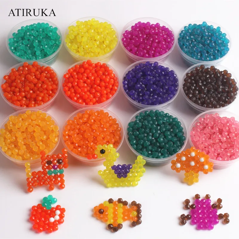 200Pcs/Bag Jewel Bead Refill Pack 12 Colors Water Spray Beads for Children Educational Toys Jigsaw Puzzle Toy For Kids Speelgoed
200Pcs/Bag Jewel Bead Refill Pack 12 Colors Water Spray Beads for Children Educational Toys Jigsaw Puzzle Toy For Kids Speelgoed