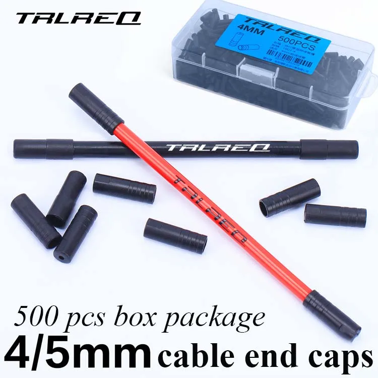 TRLREQ Brand 500 Pcs Pro Road Bike Brake Cable End Caps Box Package MTB Gear Shift Bicycle Brake Line Cable Cap Sets 4mm 5mm
TRLREQ Brand 500 Pcs Pro Road Bike Brake Cable End Caps Box Package MTB Gear Shift Bicycle Brake Line Cable Cap Sets 4mm 5mm