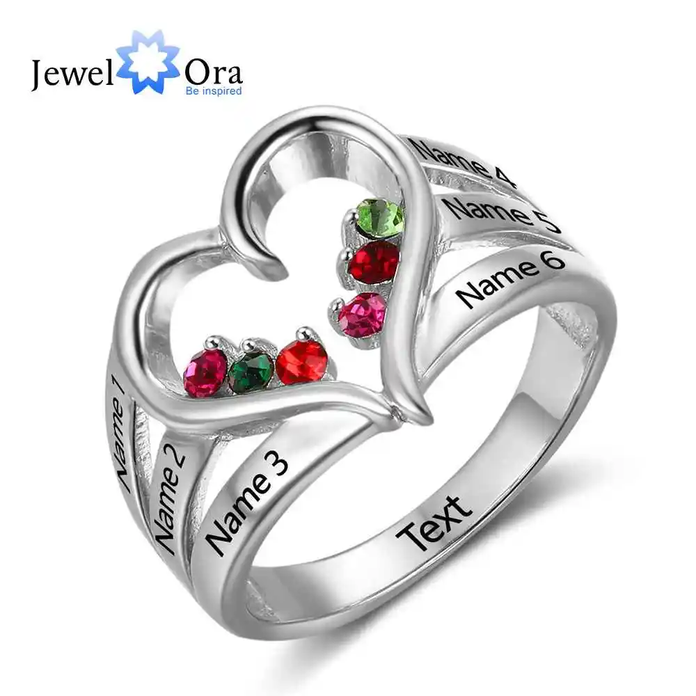 2017 Personalized Love Promise Ring Simple 925 Sterling Silver Heart Shape Cubic Multi Color Zircon Ring Valentine's Day Gift
2017 Personalized Love Promise Ring Simple 925 Sterling Silver Heart Shape Cubic Multi Color Zircon Ring Valentine's Day Gift