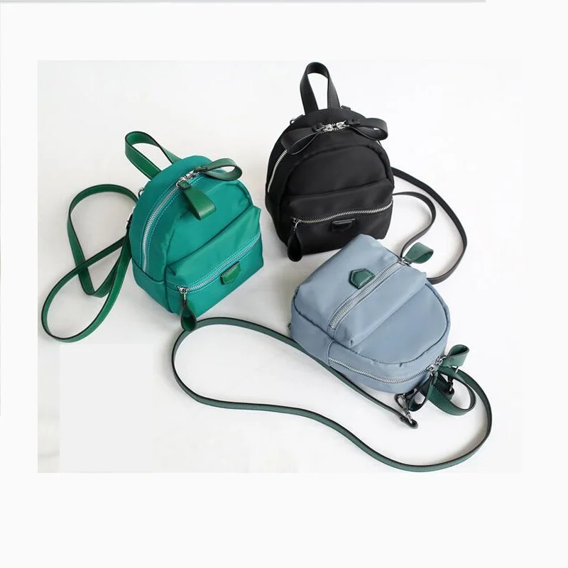 Fashion Women Mini Backpack Soild Color, Back / Green / Grey, for School Girl Shopping, Personal Gift for girl friend
Fashion Women Mini Backpack Soild Color, Back / Green / Grey, for School Girl Shopping, Personal Gift for girl friend