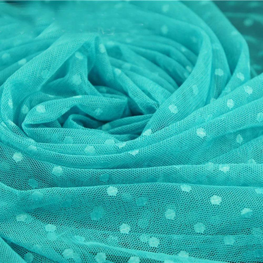 5Yards Polka Dot Embroidered Tulle Mesh Lace Fabric In Blue Pink Beautiful Lace Fabric For Wedding Dress Party Decoration
5Yards Polka Dot Embroidered Tulle Mesh Lace Fabric In Blue Pink Beautiful Lace Fabric For Wedding Dress Party Decoration