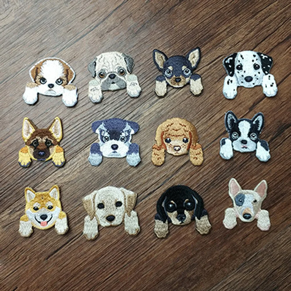 1pc Creative Cute DIY Dog Patch Baby's Clothing Patch Backpack Decoration Small Applique Iron on Patch Sewing Accessories
1pc Creative Cute DIY Dog Patch Baby's Clothing Patch Backpack Decoration Small Applique Iron on Patch Sewing Accessories