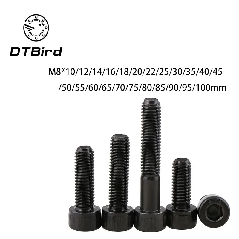 M8 Hex Socket screws DIN912 Metric Thread Black class 12.9 Alloy Steel Hex Socket Head Cap m8 bolt 10/12/14/16/18/20..100mm
M8 Hex Socket screws DIN912 Metric Thread Black class 12.9 Alloy Steel Hex Socket Head Cap m8 bolt 10/12/14/16/18/20..100mm