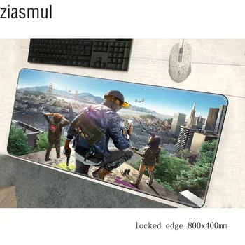 Watch Dogs 2 mouse pad 800x400x2mm mats best seller Computer mouse mat gaming accessories Mass pattern mousepad games pc gamer
Watch Dogs 2 mouse pad 800x400x2mm mats best seller Computer mouse mat gaming accessories Mass pattern mousepad games pc gamer