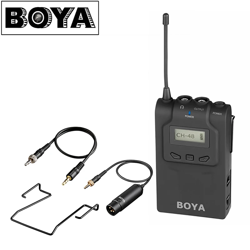 1PC BOYA BY-WM6R UHF Microphone Wireless WM6 Receiver with Display Separate Package For ENG EFP Interview Meeting Mikrofon
1PC BOYA BY-WM6R UHF Microphone Wireless WM6 Receiver with Display Separate Package For ENG EFP Interview Meeting Mikrofon