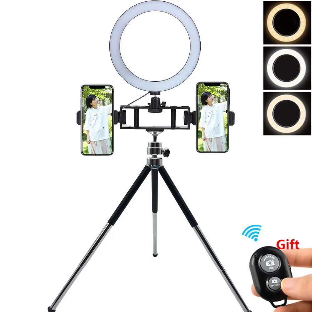 Metal Mini Tripod for Selfie LED Flash Light Multi-position Bracket Base for Iphone Xiaomi Huawei Phones Video Bloggers Shooting
Metal Mini Tripod for Selfie LED Flash Light Multi-position Bracket Base for Iphone Xiaomi Huawei Phones Video Bloggers Shooting