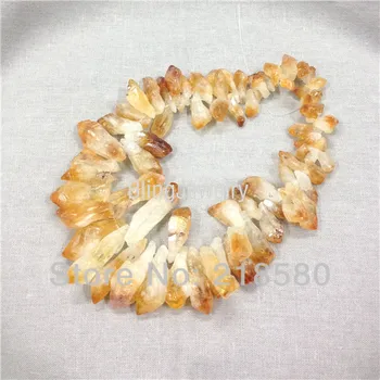 15.5inch Crystal Quartz Citrin e Point Briolette Beads Approx 5x14mm-6x25mm BE12161
15.5inch Crystal Quartz Citrin e Point Briolette Beads Approx 5x14mm-6x25mm BE12161