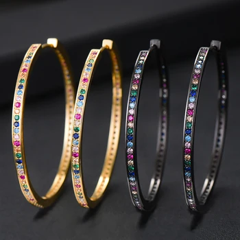 GODKI Luxury Brazilian Cubic Zircon CZ Statement Big Hoop Earrings For Women Wedding DUBAI Bridal Round Circle Hoop Earring 2019
GODKI Luxury Brazilian Cubic Zircon CZ Statement Big Hoop Earrings For Women Wedding DUBAI Bridal Round Circle Hoop Earring 2019