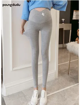 Poungdudu maternity pregnant women nine pants double stomach lift low waist middle waist leggings modal cotton pants pants Real
Poungdudu maternity pregnant women nine pants double stomach lift low waist middle waist leggings modal cotton pants pants Real