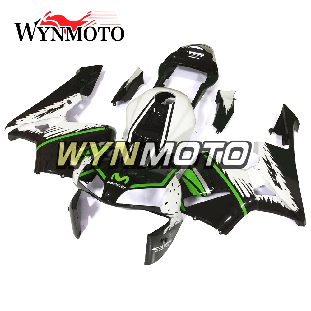 Пластиковые обтекатели ABS для Honda CBR600RR F5 2003 2004 03 04, мотоциклетные полностью радужные кузова черные зеленые панели, Новинка
Пластиковые обтекатели ABS для Honda CBR600RR F5 2003 2004 03 04, мотоциклетные полностью радужные кузова черные зеленые панели, Новинка