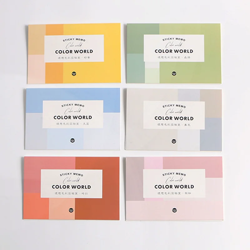 6 pcs Color world sticky notes Adhesive Index label marker sticker for file planner Stationery items Office School supplies F077
6 pcs Color world sticky notes Adhesive Index label marker sticker for file planner Stationery items Office School supplies F077