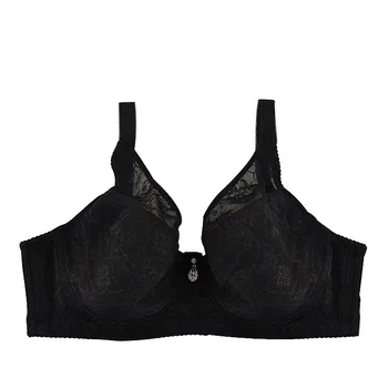Black Plus size bra 110 105 100 95 90 85 80 DD E F cup bra for women cotton bras comfortable everyday Lingerie bh push up C3204
Black Plus size bra 110 105 100 95 90 85 80 DD E F cup bra for women cotton bras comfortable everyday Lingerie bh push up C3204