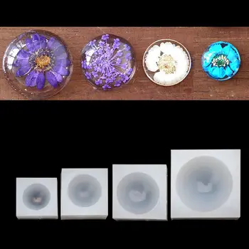 JAVRICK 4Pc Semi-Round Time Gem Mirror Silicone Cabochon Mold Jewelry Making Dome Craft
JAVRICK 4Pc Semi-Round Time Gem Mirror Silicone Cabochon Mold Jewelry Making Dome Craft