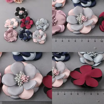 3 style colorful flowers Mini fabric stamen flowers for girls kids' hair accessories corsage and hairband diy material
3 style colorful flowers Mini fabric stamen flowers for girls kids' hair accessories corsage and hairband diy material