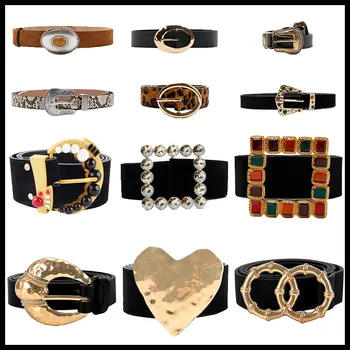 Miwens Za 24 Designs Crystal Metal Leather Big Long Belts Girls Handmade Wholesale Hot Sale Jewelry Wild Style Accessories A769
Miwens Za 24 Designs Crystal Metal Leather Big Long Belts Girls Handmade Wholesale Hot Sale Jewelry Wild Style Accessories A769
