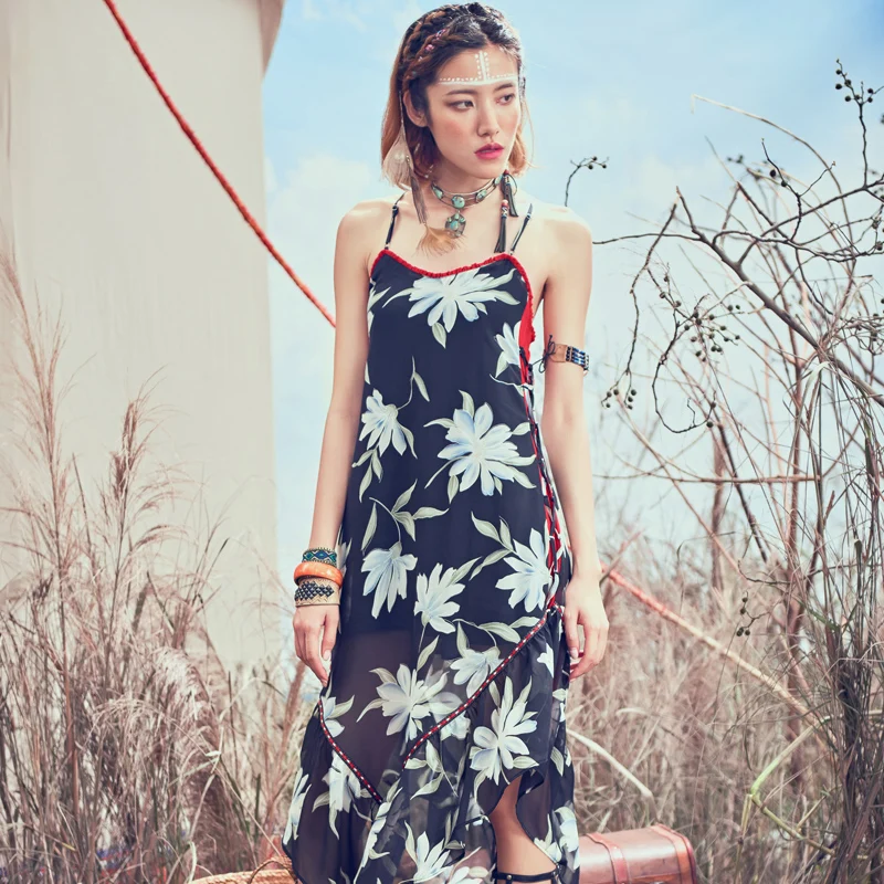2019 Aporia.As Summer Novelty Women Bohemian Floral Print Embroidery Irregular Chiffon Sexy Spaghetti Strap Backless Long Dress
2019 Aporia.As Summer Novelty Women Bohemian Floral Print Embroidery Irregular Chiffon Sexy Spaghetti Strap Backless Long Dress