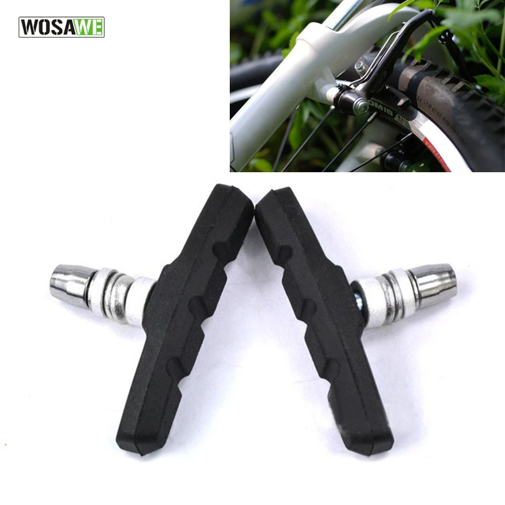 WOSAWE Mountain Road Bike V-Brake Pads MTB Bicycle Cycling Braking V Brake Holders Durable Rubber Shoes 70mm 1 Pair Bicycle Part
WOSAWE Mountain Road Bike V-Brake Pads MTB Bicycle Cycling Braking V Brake Holders Durable Rubber Shoes 70mm 1 Pair Bicycle Part