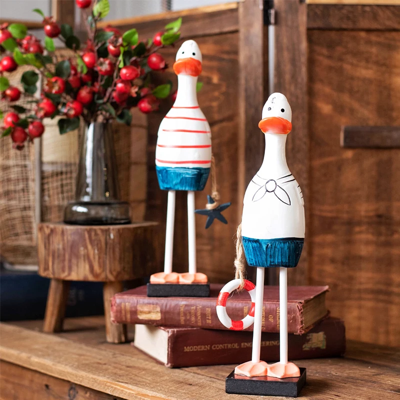Nordic style decorative ornaments sailor duck set special desktop cute creative gifts home decoration accessories modern
Nordic style decorative ornaments sailor duck set special desktop cute creative gifts home decoration accessories modern