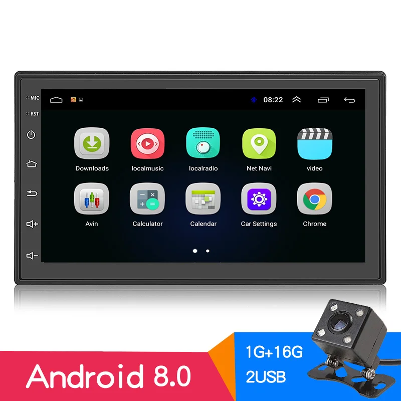 7" Android 8.0 2Din Car DVD radio Multimedia Player GPS navigation wifi Universal for Nissan Peugeot Toyota double din Autoradio
7" Android 8.0 2Din Car DVD radio Multimedia Player GPS navigation wifi Universal for Nissan Peugeot Toyota double din Autoradio