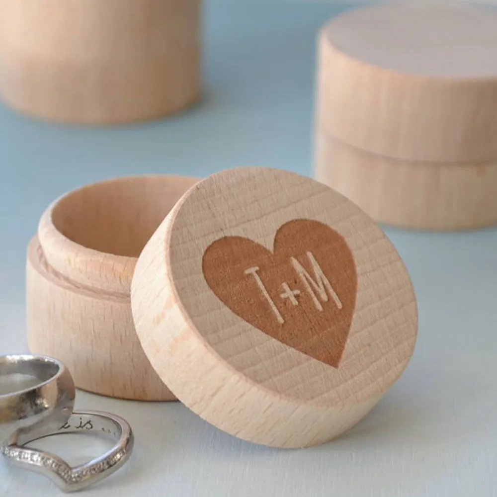 Rustic Wedding Ring Bearer Box, Personalized Wedding Ring Box,  Wedding Decor Customized Wedding Gifts ,Wooden ring holder box,2